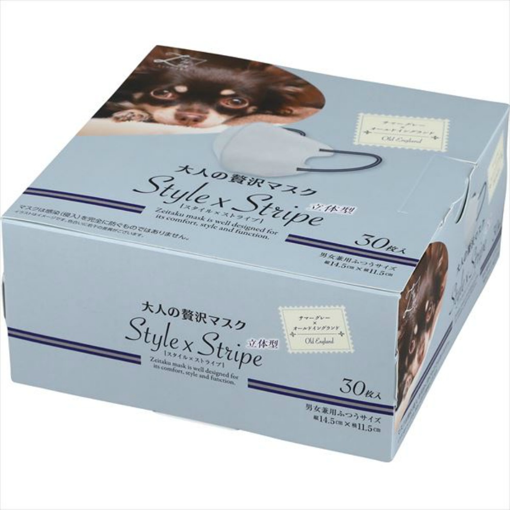 大人のゼイ沢マスクＳｔｙｌｅ×Ｓｔｒｉｐｅ　オールドイングランド３０枚