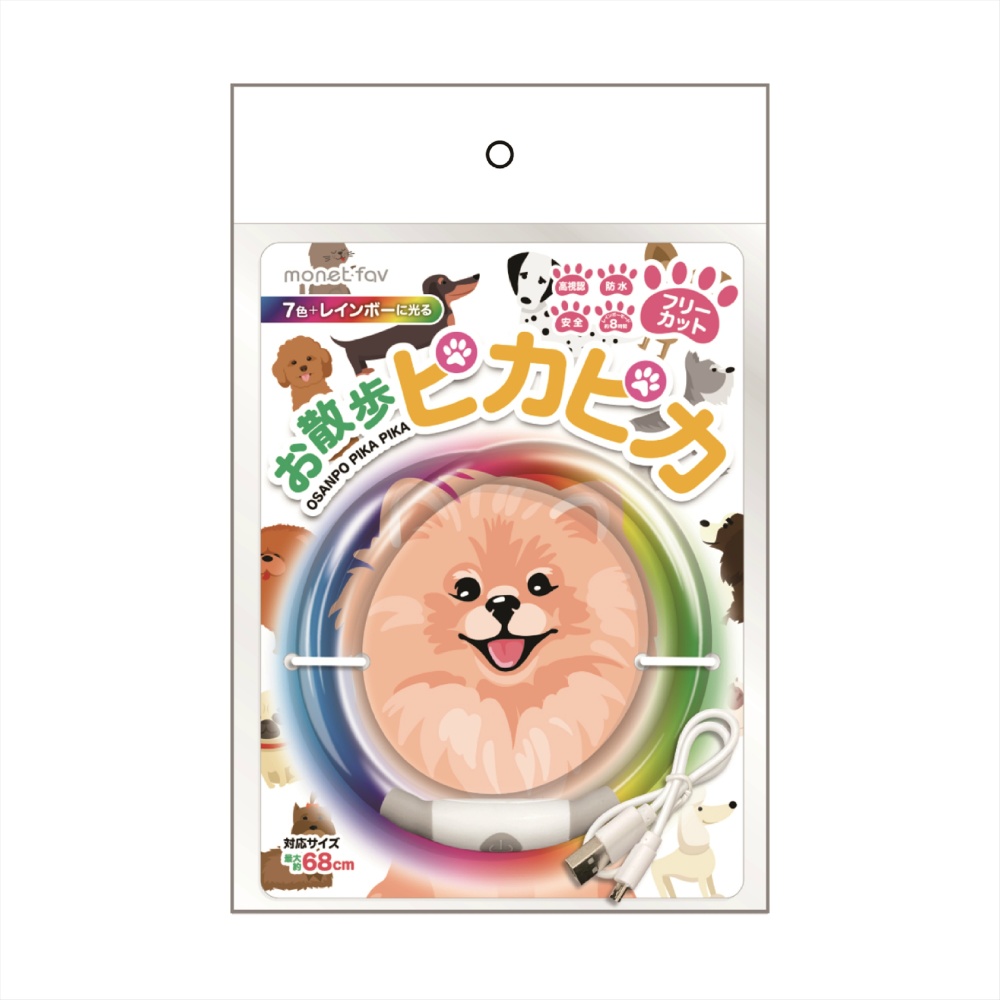 お散歩ピカピカ