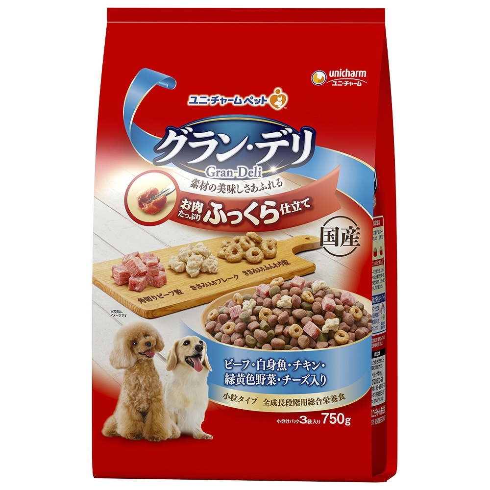 グラン・デリ　ソフト　ビーフ白身魚野菜　７５０ｇ