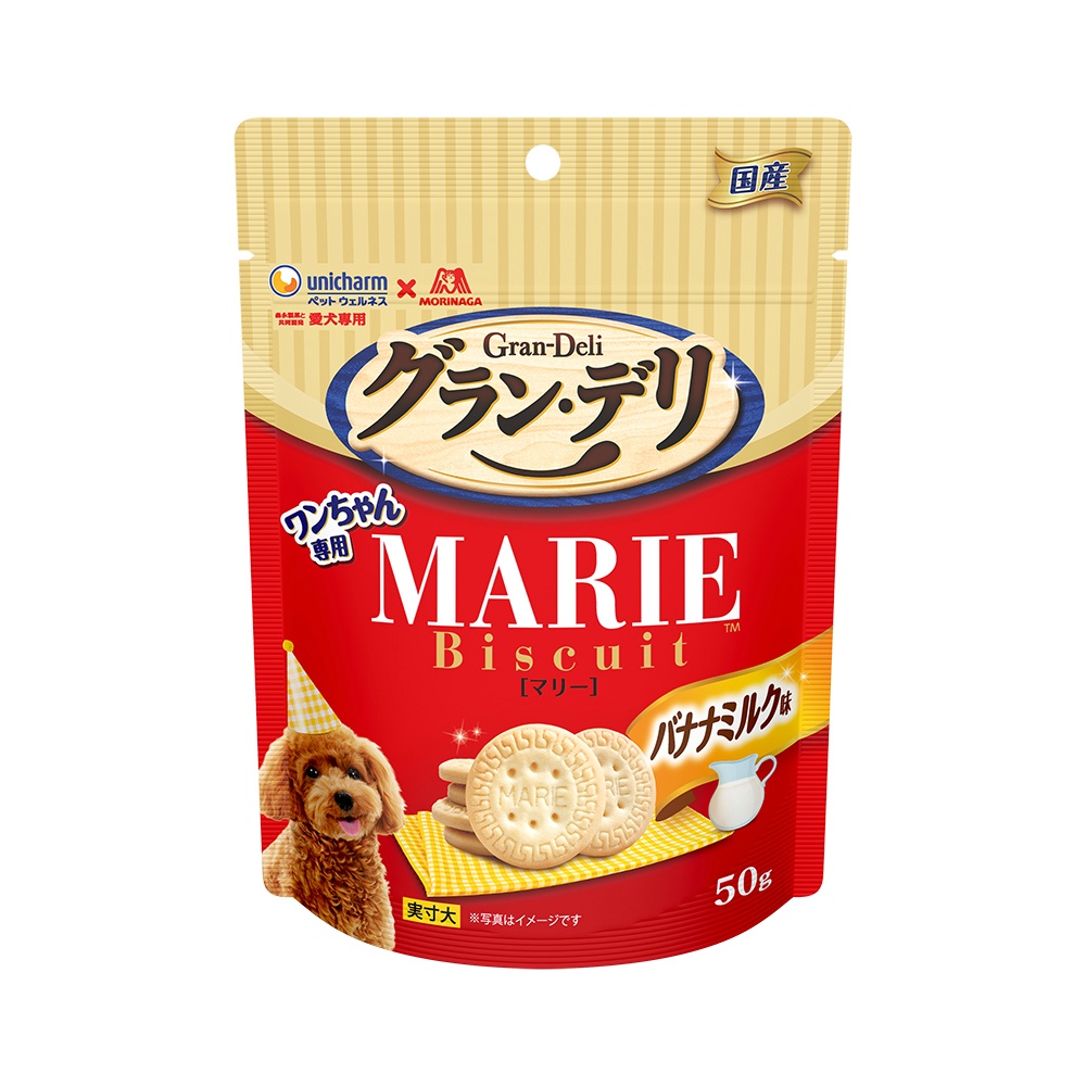 グラン・デリ　ワンちゃん専用マリービスケット　バナナミルク味５０ｇ