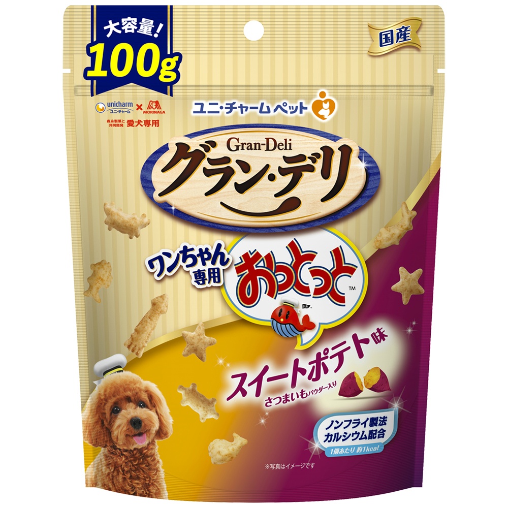 グラン・デリ　ワンちゃん専用おっとっと　スイートポテト味　１００ｇ