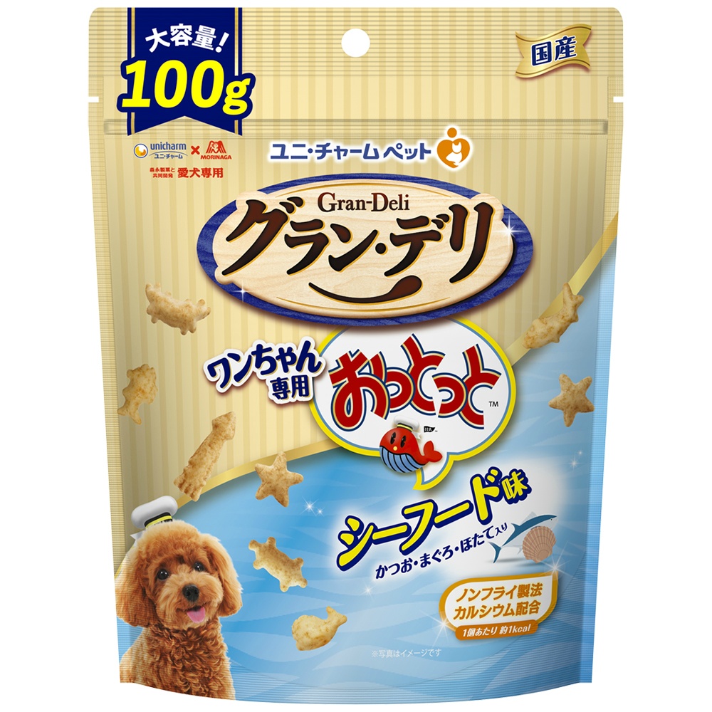 グラン・デリ　ワンちゃん専用おっとっと　シーフード味１００ｇ