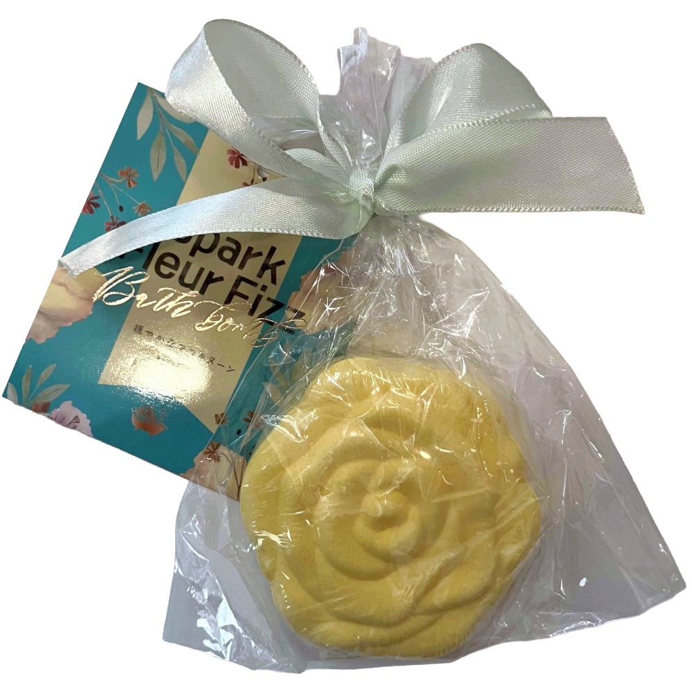 バスボム１輪ミモザ