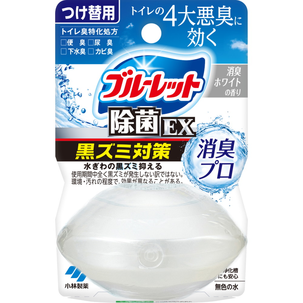 液体ブルーレット除菌ＥＸ消臭プロつけ替消臭ホワイトの香り