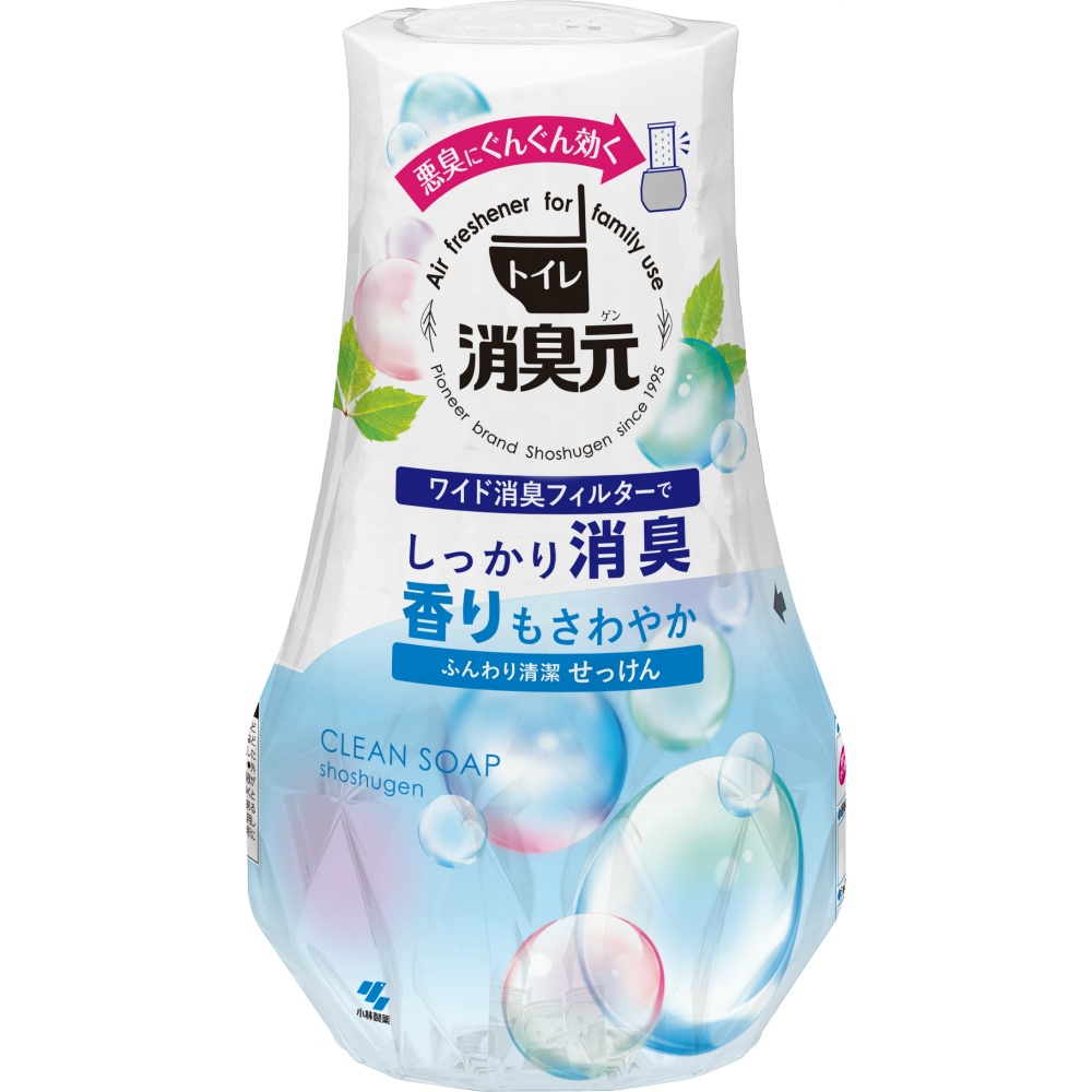 トイレの消臭元ふんわり清潔せっけん