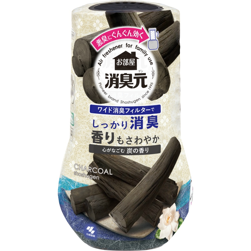 お部屋の消臭元心がなごむ炭の香り