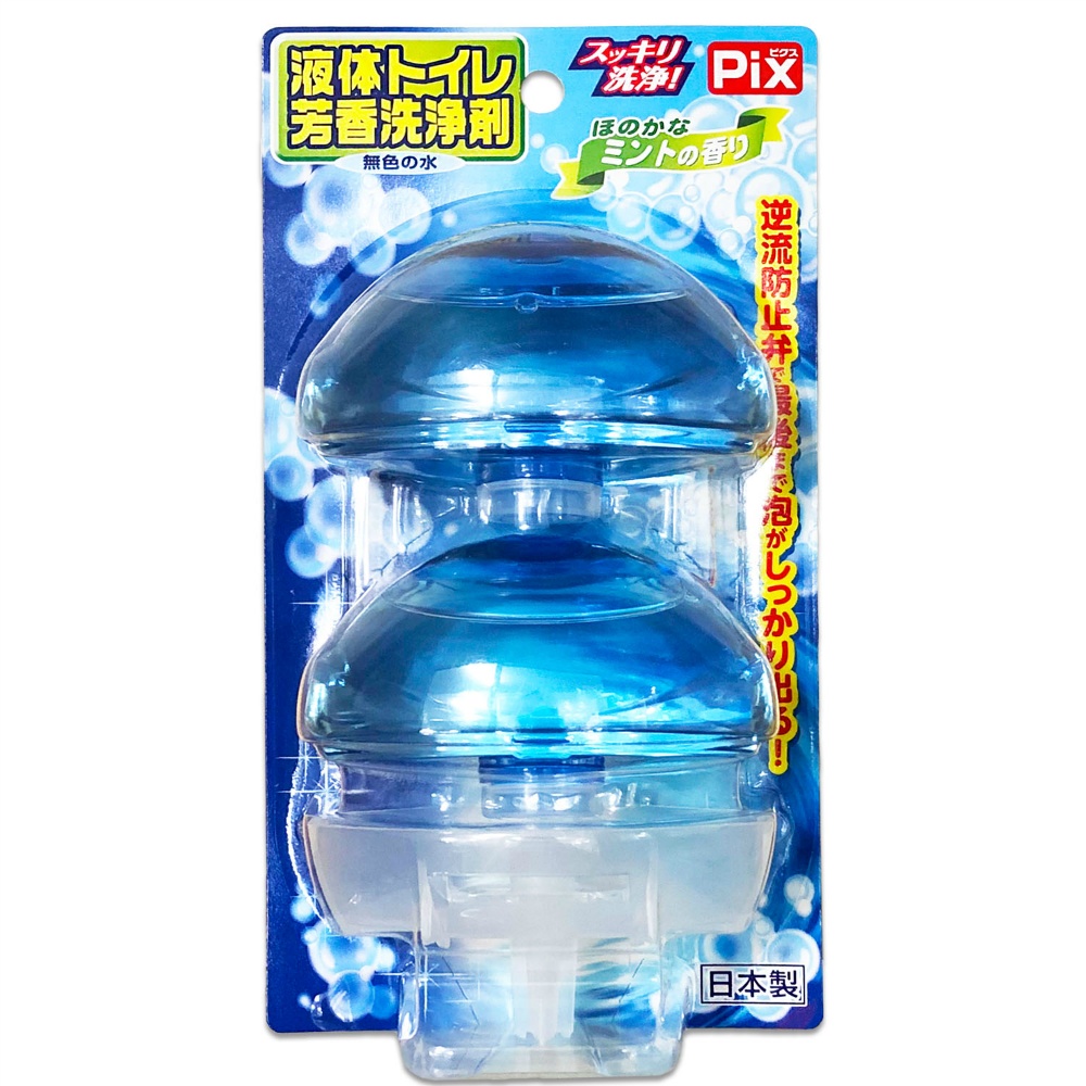 ピクス液体トイレ芳香洗浄剤本体２個ミントの香り