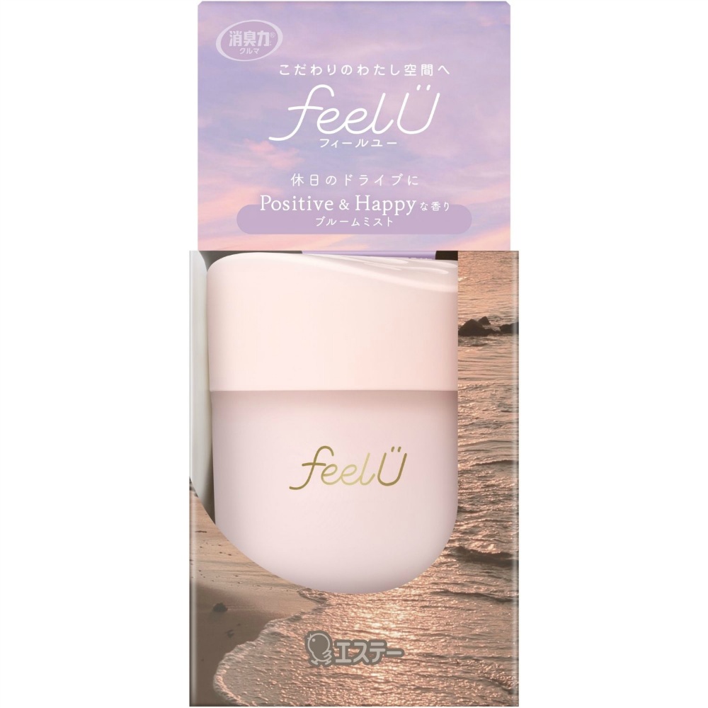 消臭力　クルマ用　ｆｅｅｌＵ　ゲルタイプ　本体　ブルームミスト