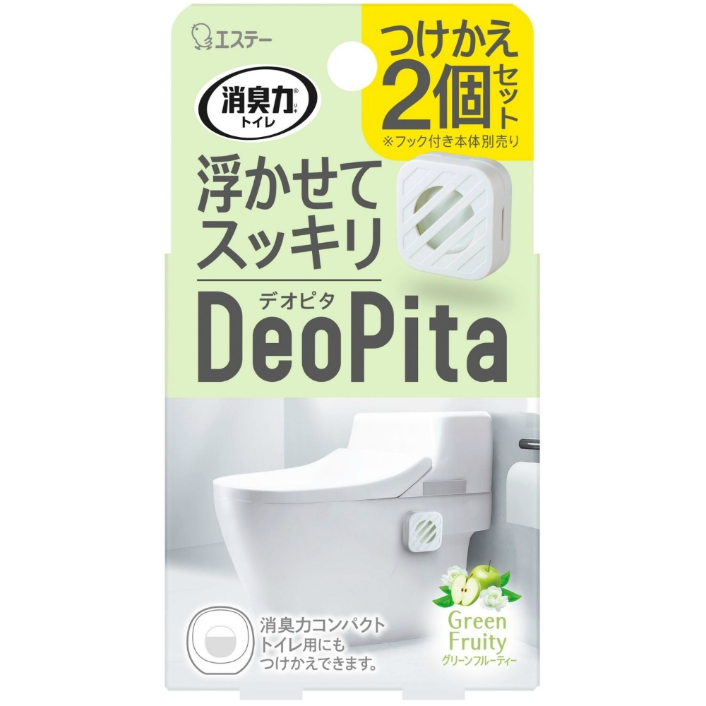 消臭力　ＤｅｏＰｉｔａ　トイレ用　つけかえ　グリーンフルーティー