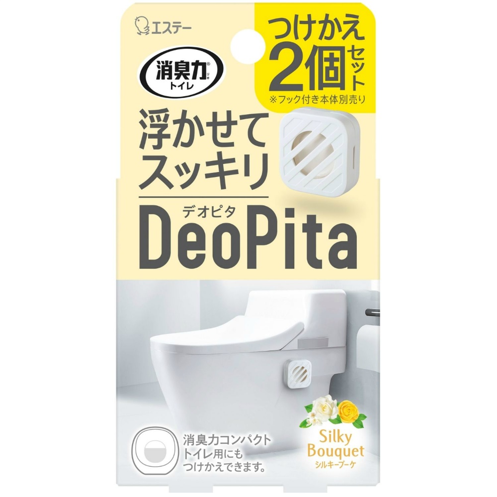 消臭力　ＤｅｏＰｉｔａ　トイレ用　つけかえ　シルキーブーケ