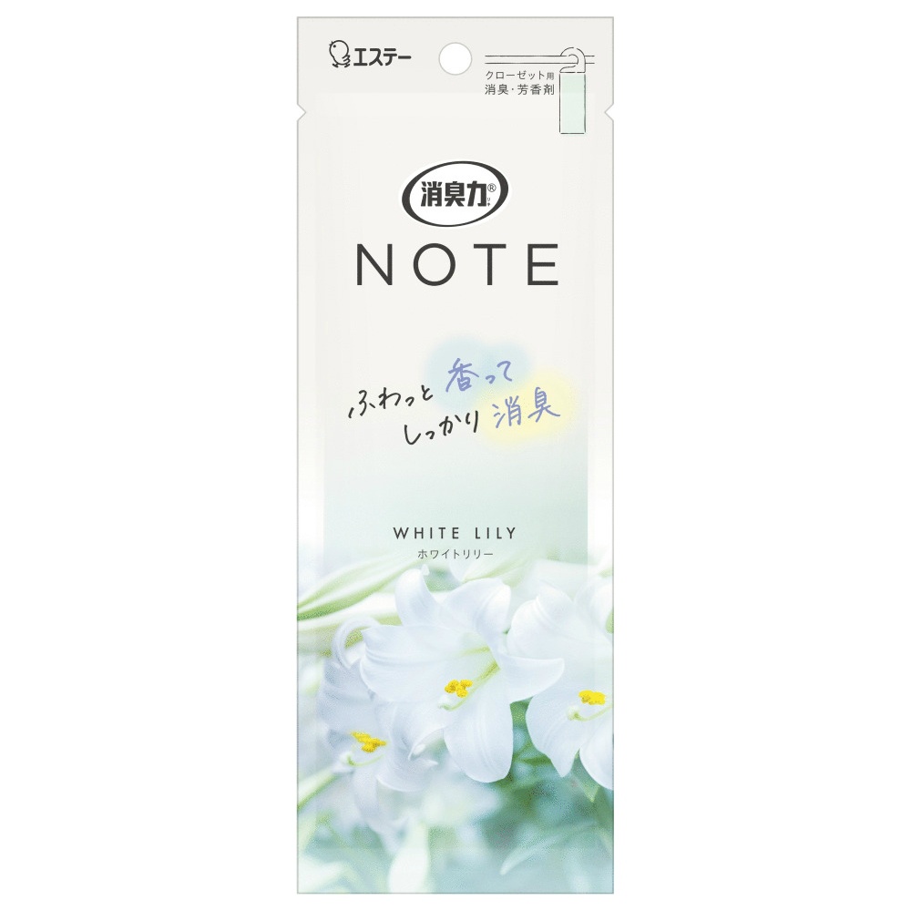 消臭力ＮＯＴＥクローゼット用ホワイトリリー