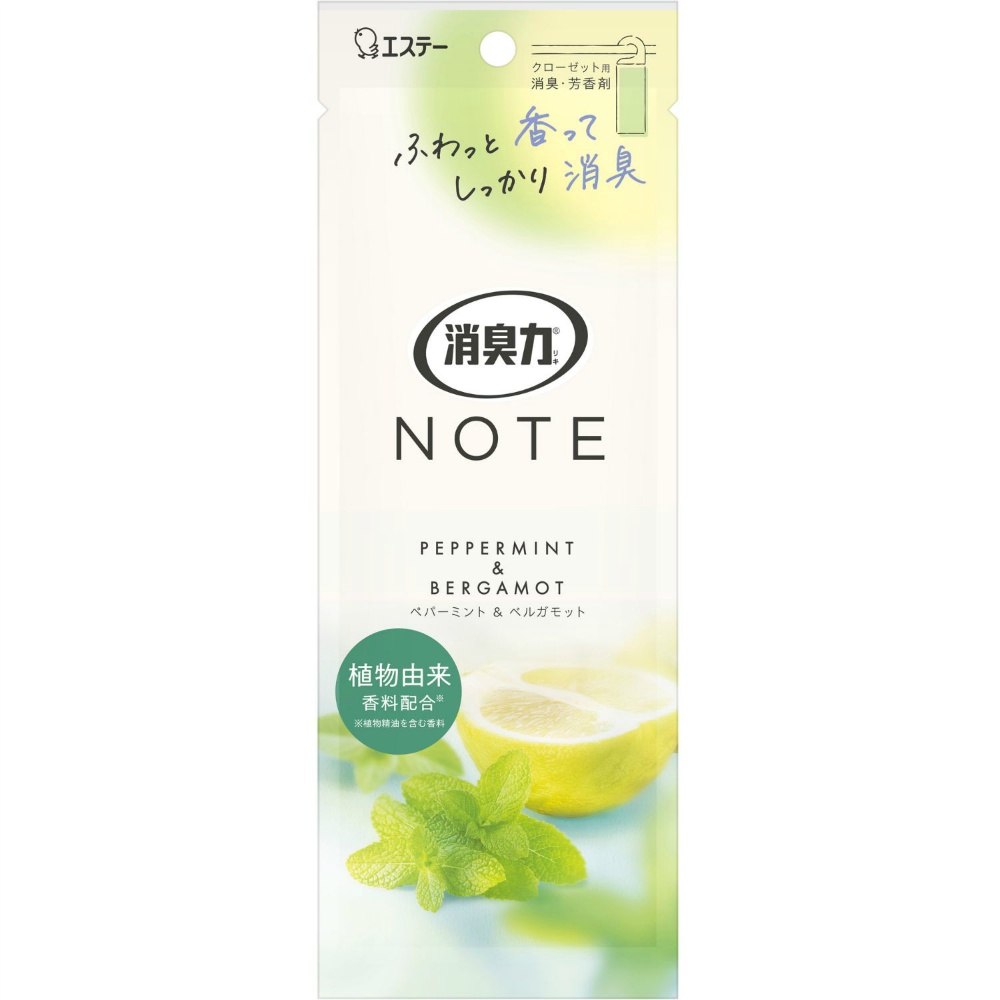 消臭力　ＮＯＴＥ　クローゼット用　ペパーミント＆ベルガモット