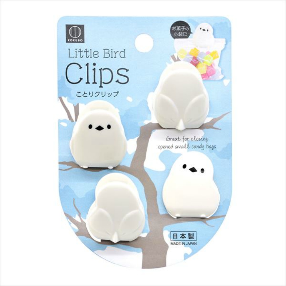 ことりクリップ４羽