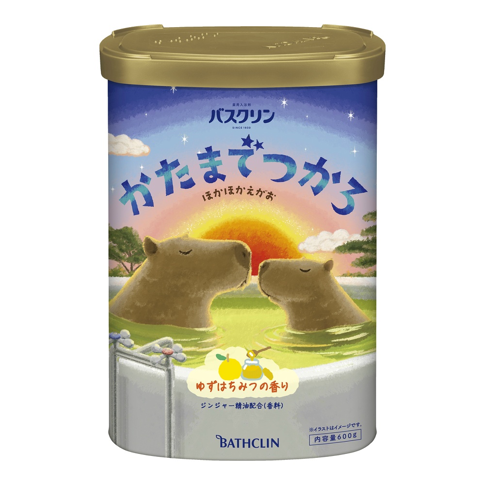 バスクリン　かたまでつかろ　ゆずはちみつの香り