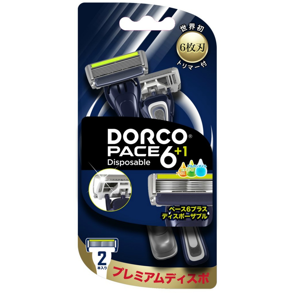 ＰＡＣＥ６＋１　ディスポ　トリマー付　２本入