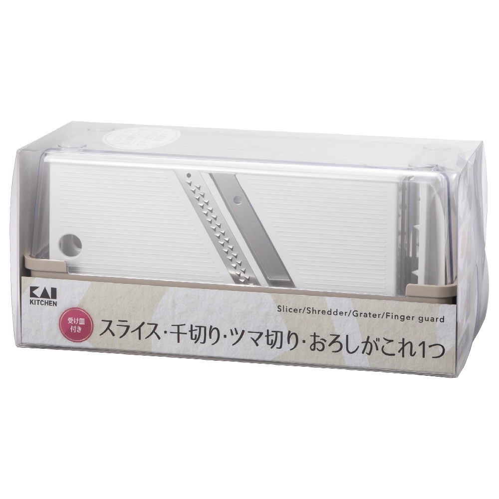 ＤＨ８０４０　ＫＫ　調理器セット（両刃スライサー、千切り、ツマ切り、おろし