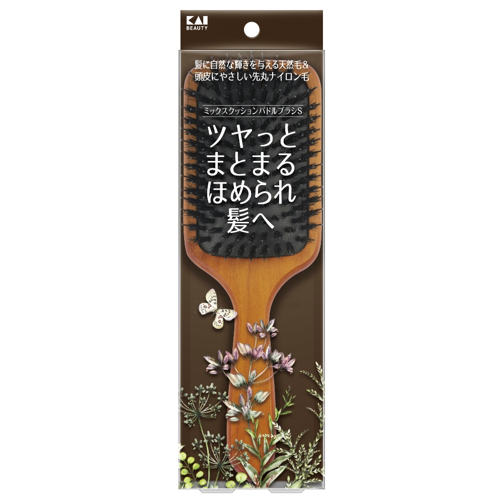 ＫＱ３１９５　ミックスクッションパドルブラシＳ