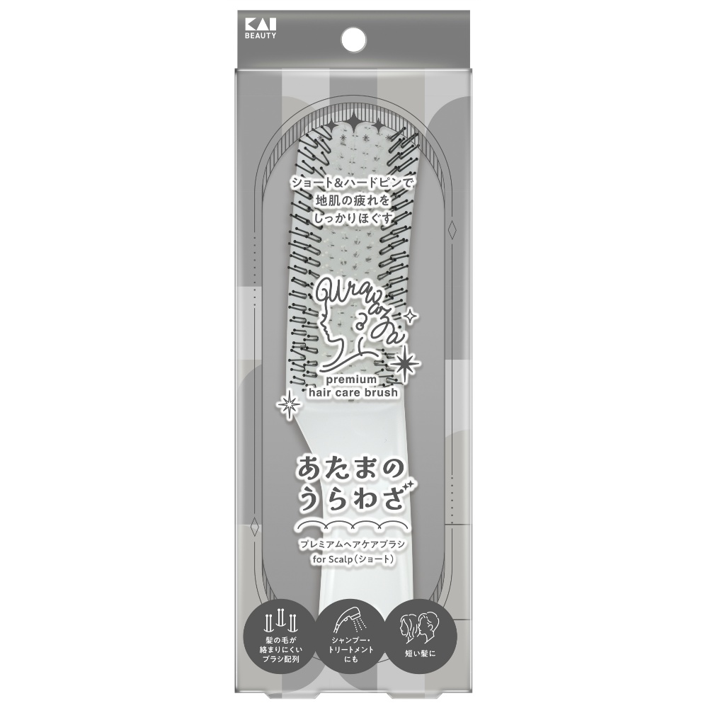 ＫＱ１６０６　あたまのうらわざ　プレミアムヘアケアブラシ　ｆｏｒ　Ｓｃａｌｐ（ショート）