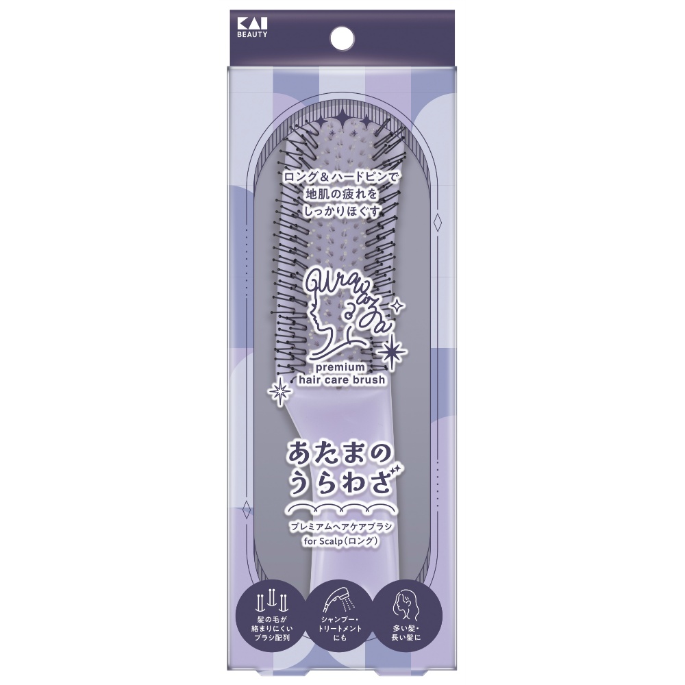 ＫＱ１６０７　あたまのうらわざ　プレミアムヘアケアブラシ　ｆｏｒ　Ｓｃａｌｐ（ロング）