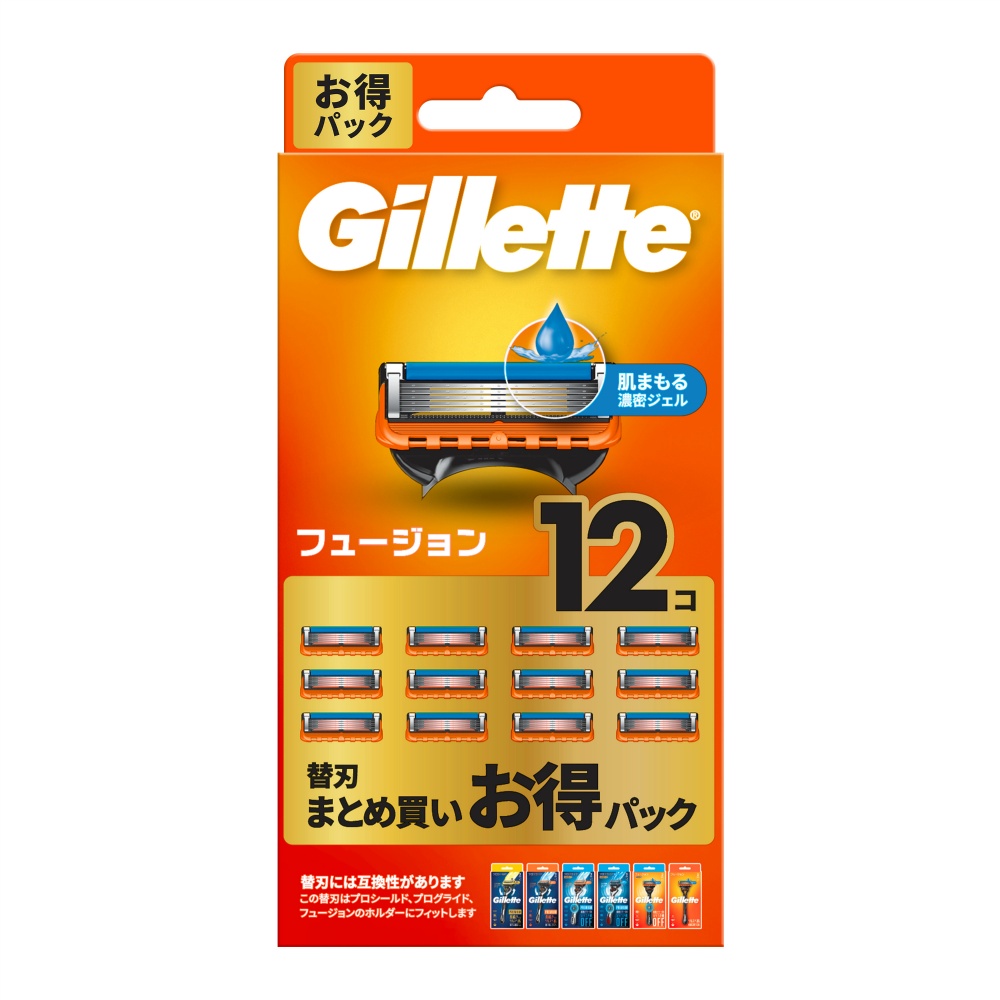 フュージョンマニュアル替刃１２Ｂ