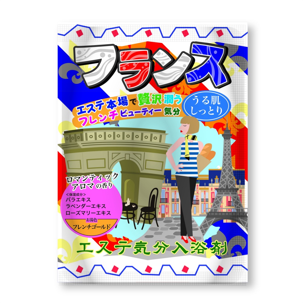 エステ気分入浴剤　フランス
