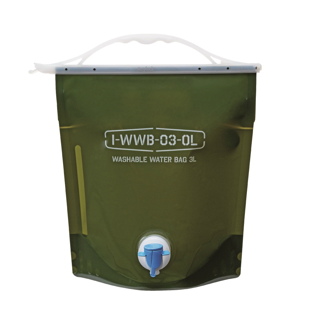 ウォッシャブルウォーターバッグ３Ｌオリーブグリーン