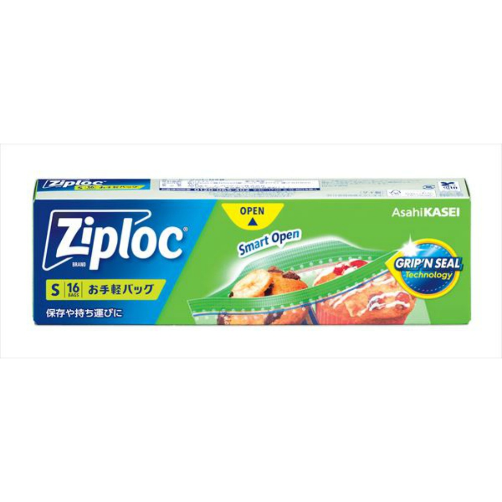 ジップロックお手軽バッグＳ１６枚