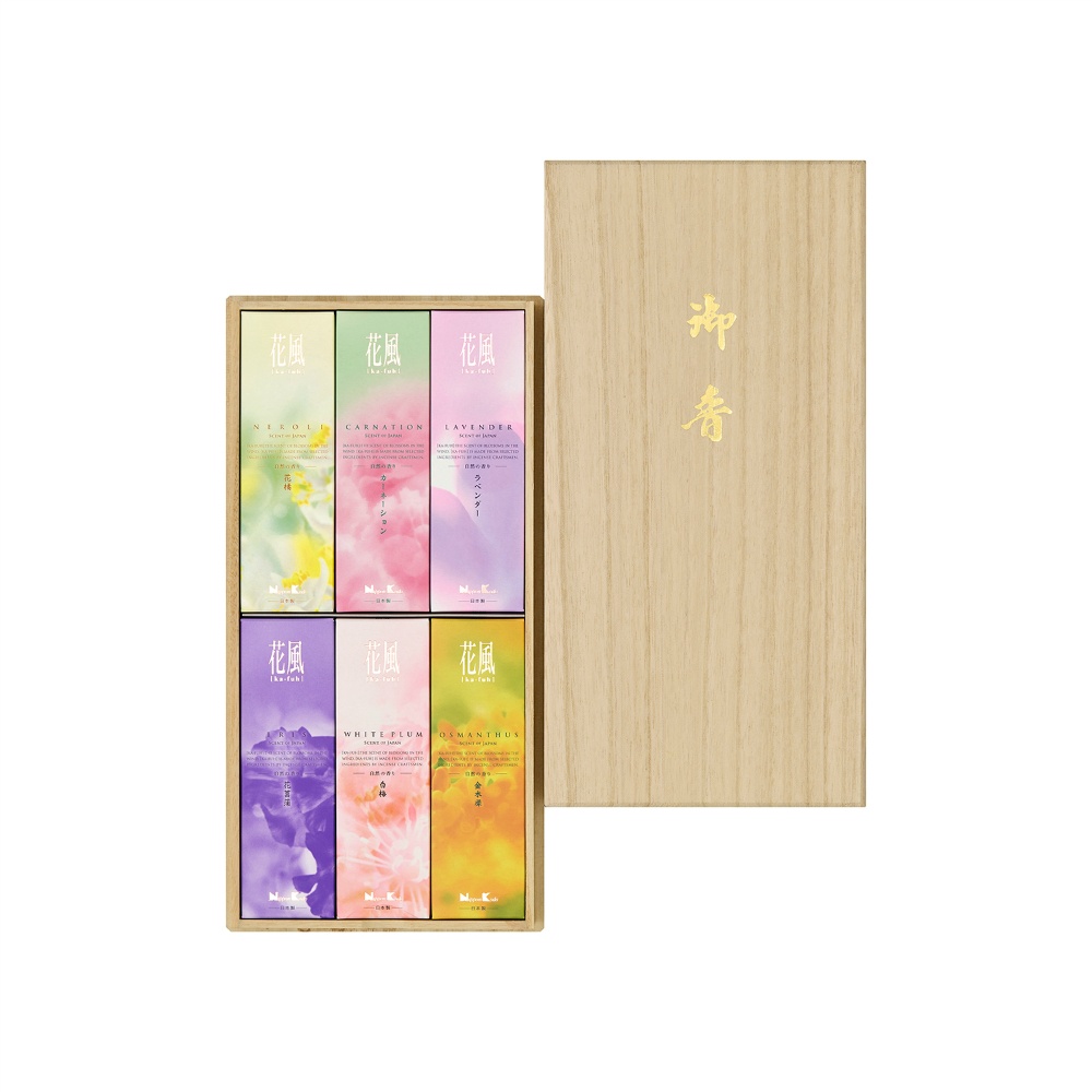 花風　桐箱　六種入