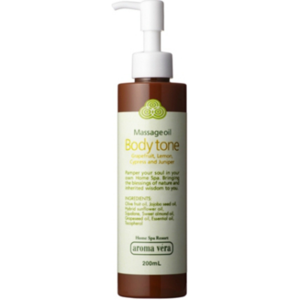 アロマベラ　マッサージオイル　ボディートーン　２００ｍｌ