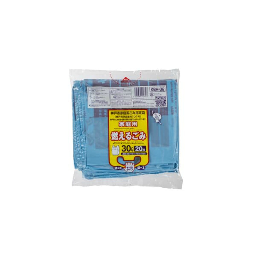 KBH32神戸市指定可燃30L20枚手付き