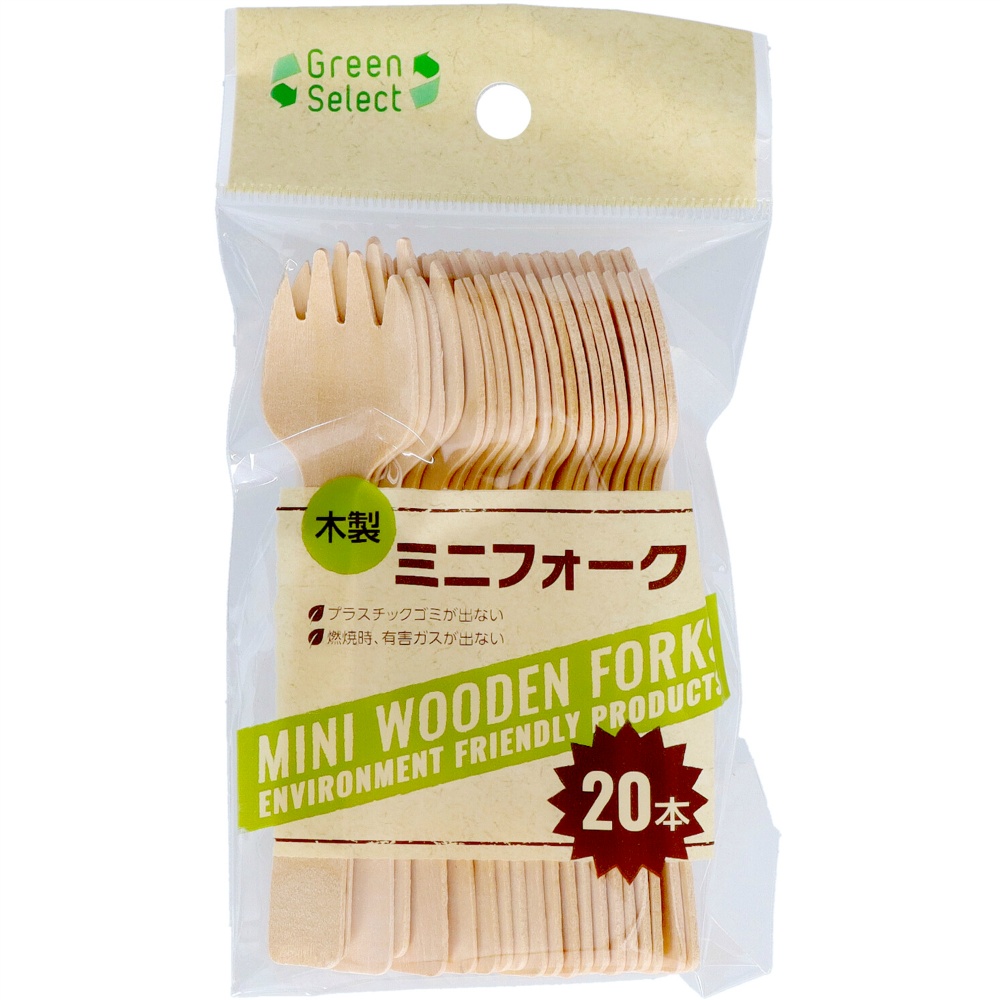 ＧＳ　木製ミニフォーク袋入り