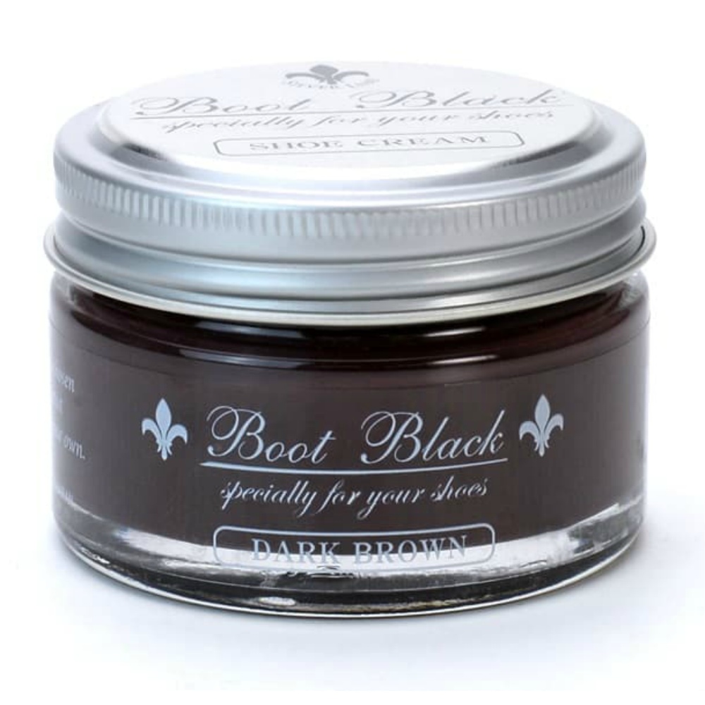 ブートブラックシルバービン　ダークブラウン