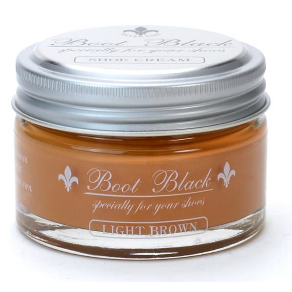 ブートブラックシルバービン　ライトブラウン