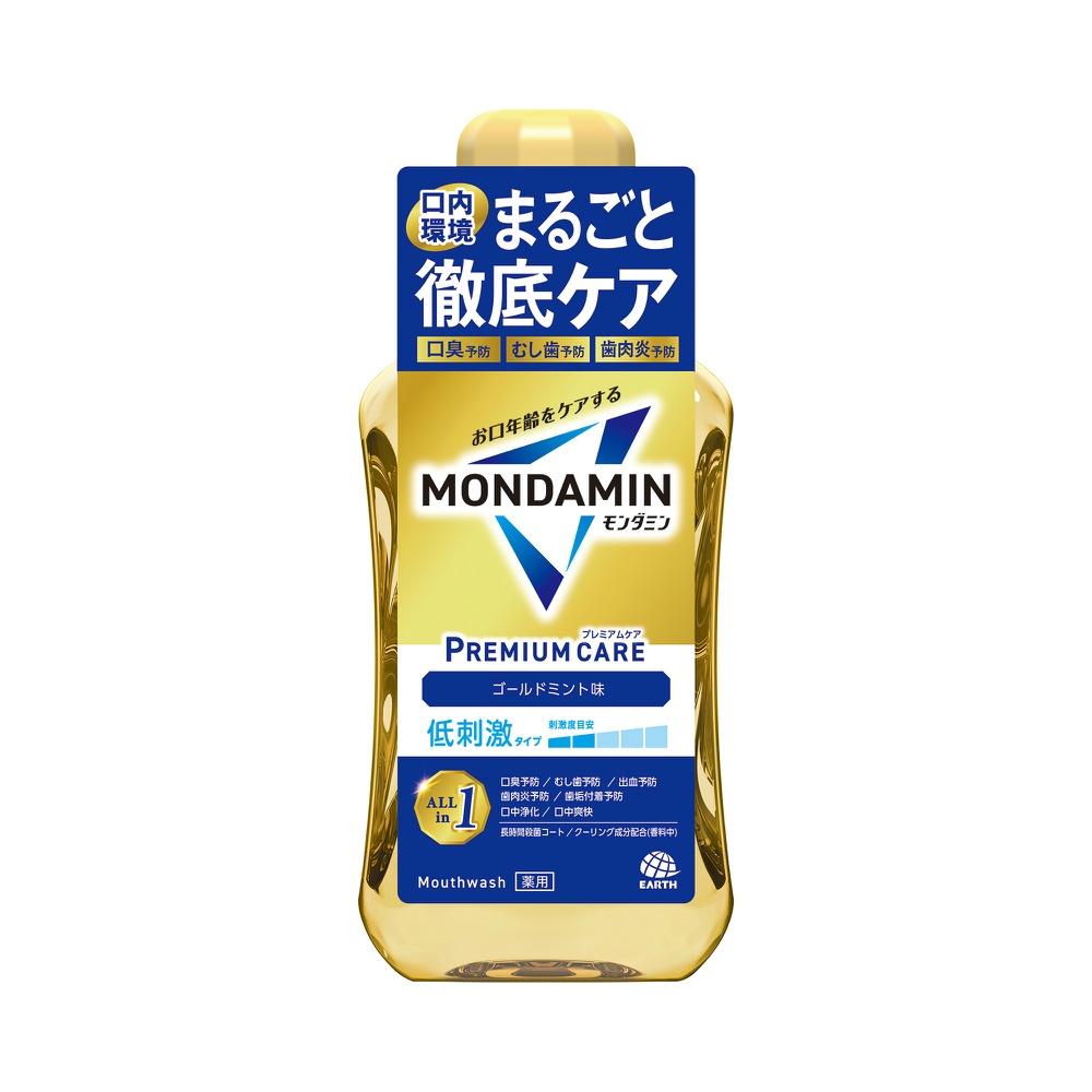 モンダミン　プレミアムケア　ゴールドミント　６００ｍｌ