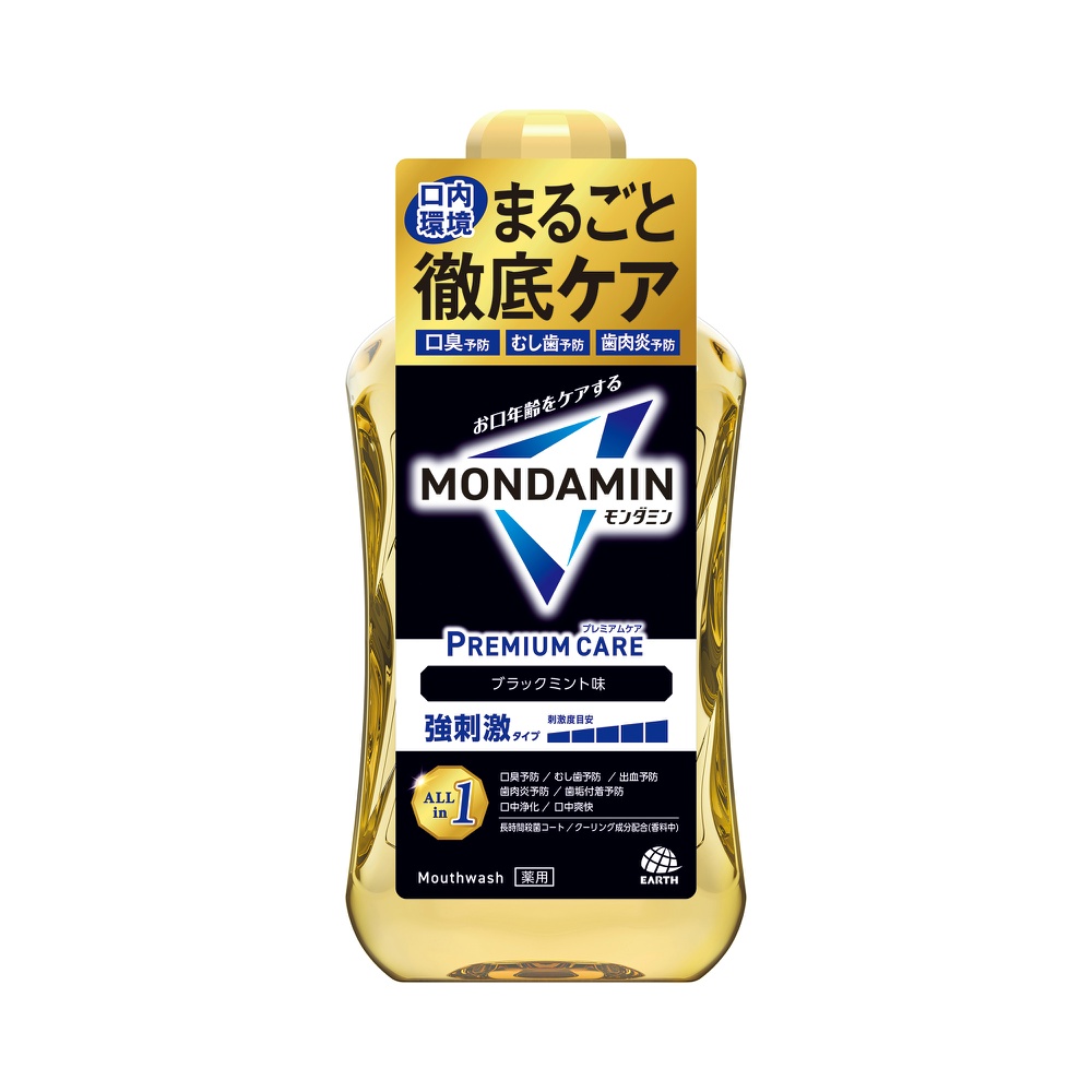 モンダミン　プレミアムケア　ブラックミント　１０００ｍｌ