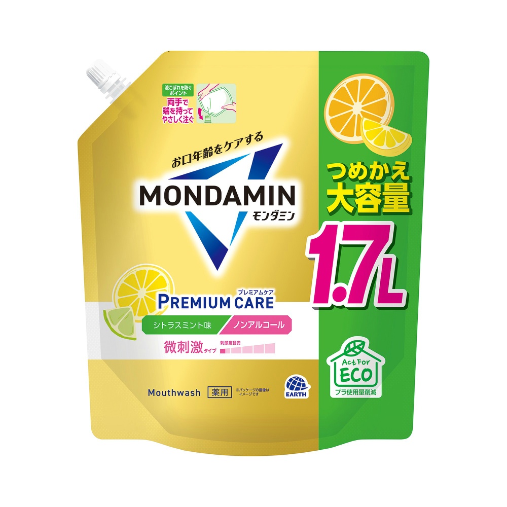 モンダミンプレミアムケア　シトラスミントつめかえ