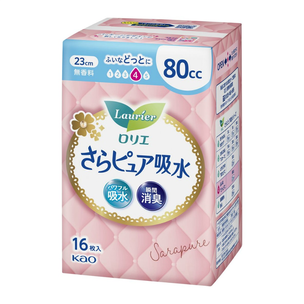 ロリエさらピュア　ふんわりタイプ８０ｃｃ　吸水ナプキン