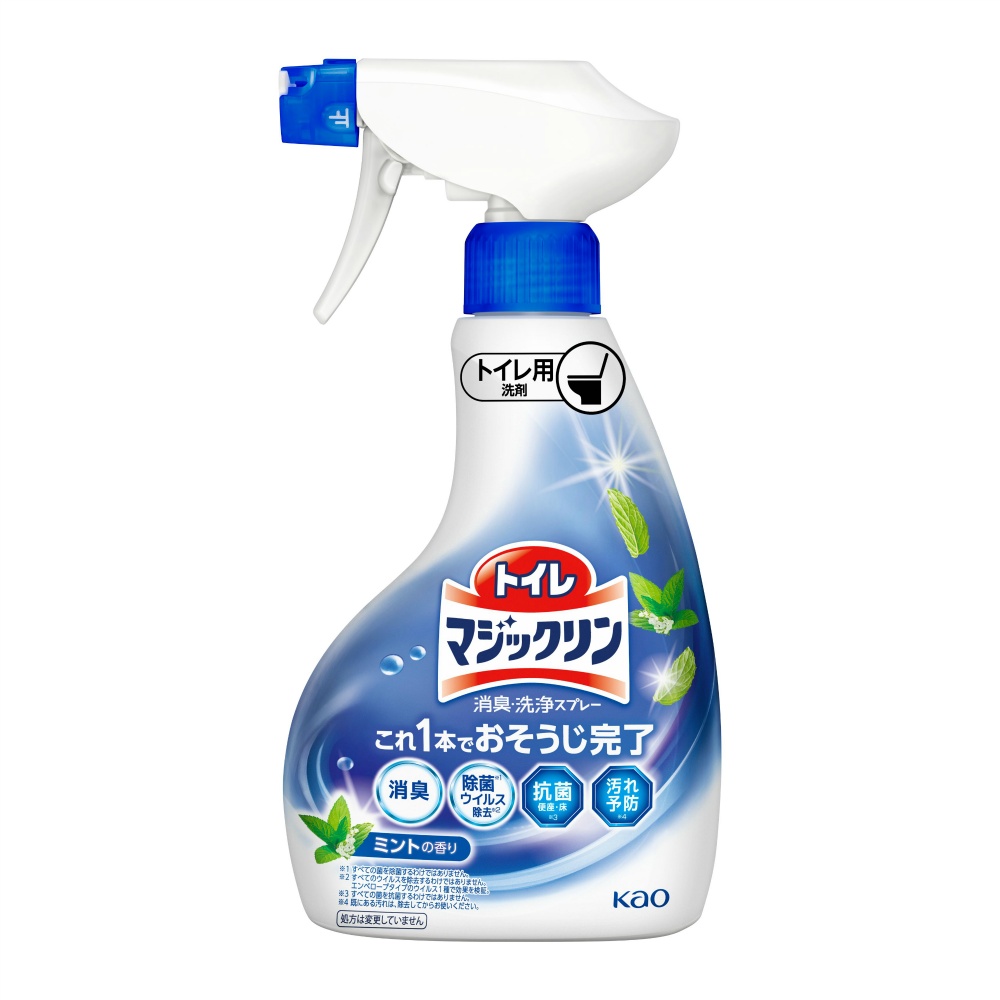 トイレマジックリン消臭・洗浄スプレー　ミントの香り　本体