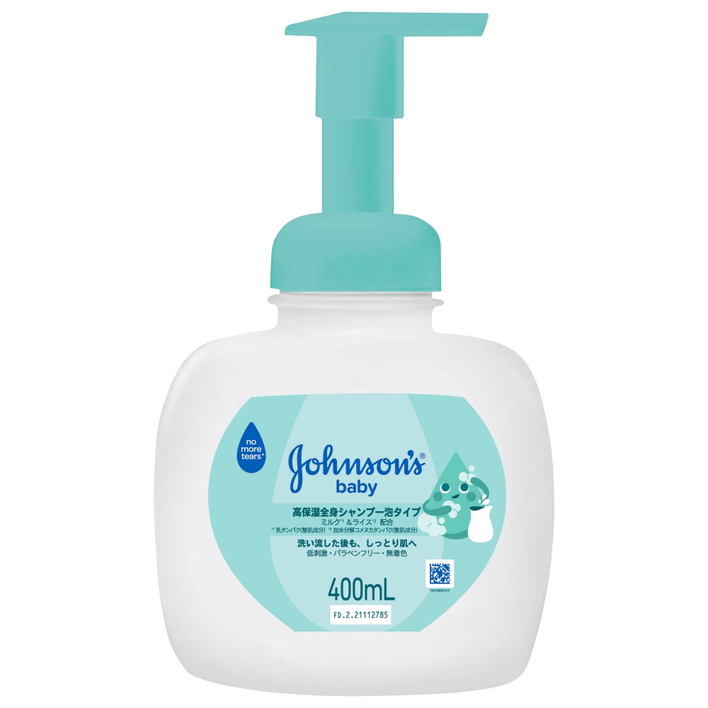 ジョンソンベビー　Ｍ＆Ｒ高保湿全身シャンプー　泡タイプ　本体