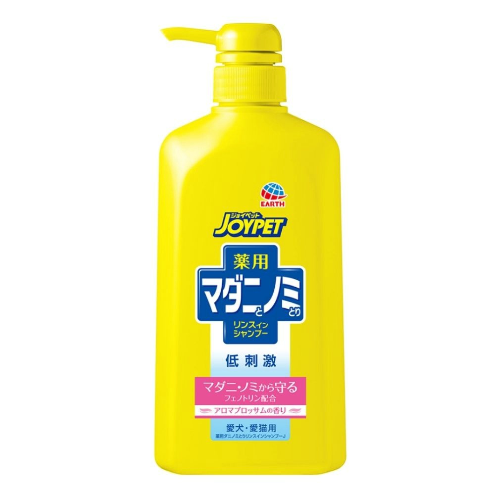 ジョイペット　薬用マダニとノミとりシャンプーアロマブロッサムポンプ