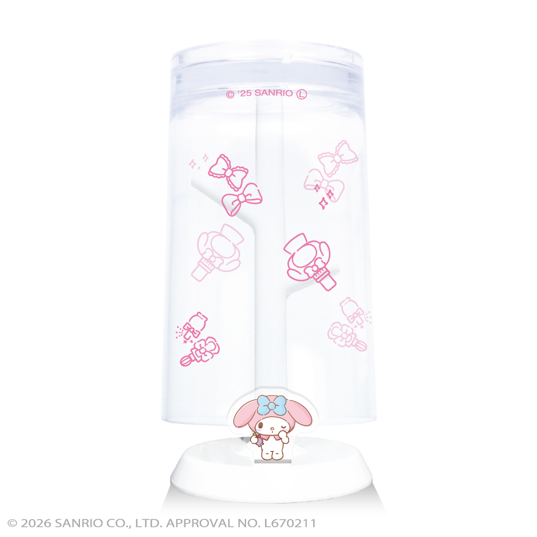 【６月下旬入荷予定】うがいコップ＆スタンド (マイメロディ)