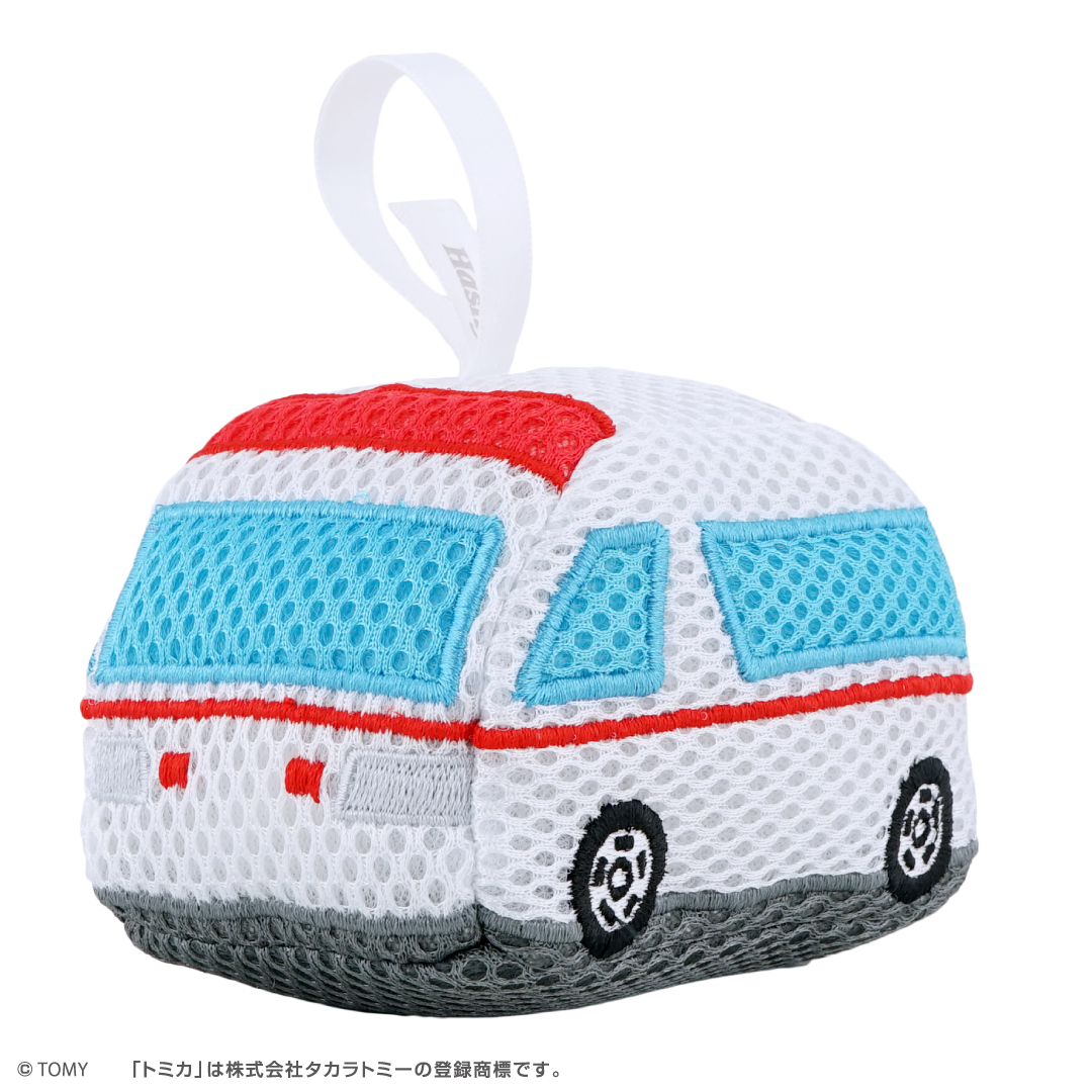 【7月下旬発売】バスぐるみ（救急車/トミカ）