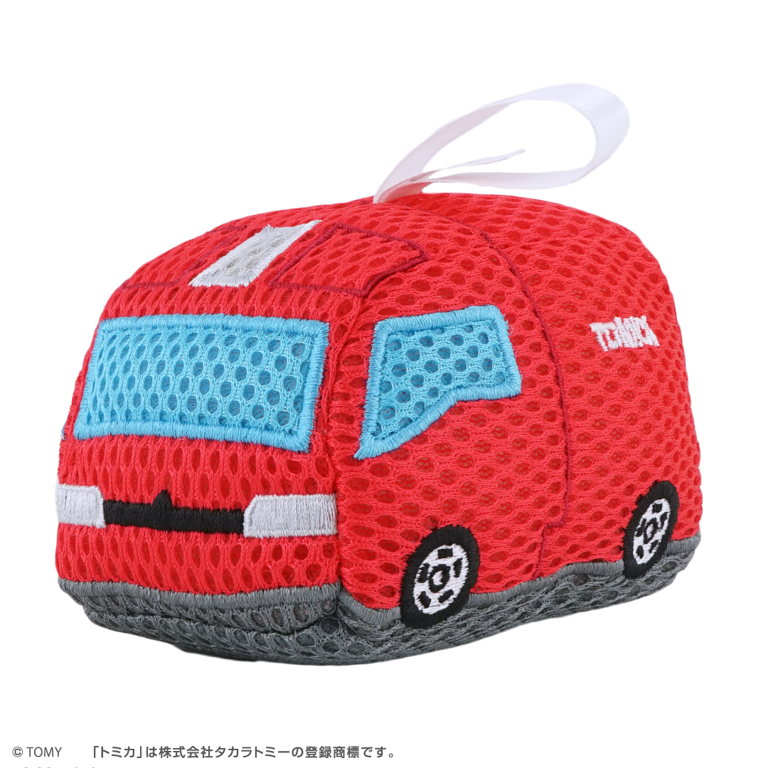 【7月29日発売】バスぐるみ（消防車/トミカ）