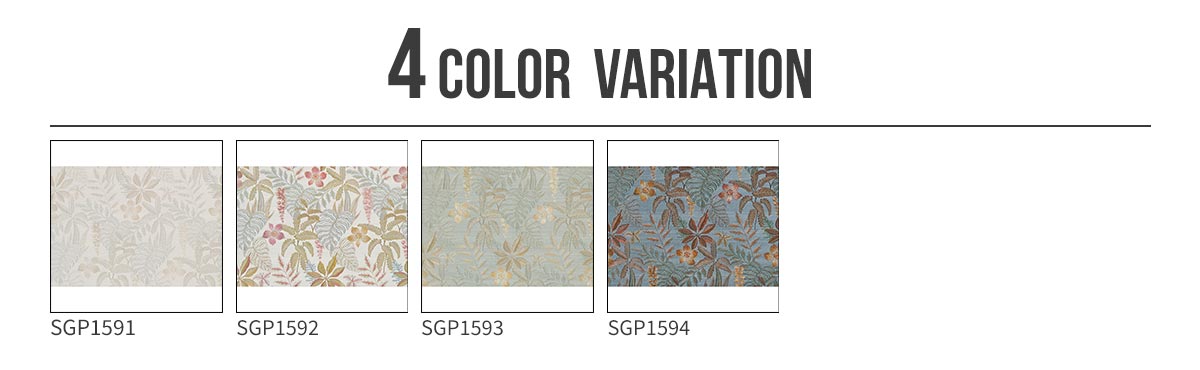 JANNELLI＆VOLPI Jardin Tropical カラー