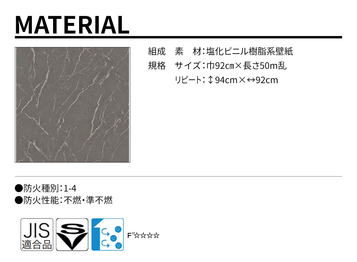 DECOPOWER(デコパワー) MATERIAL 規格・サイズ