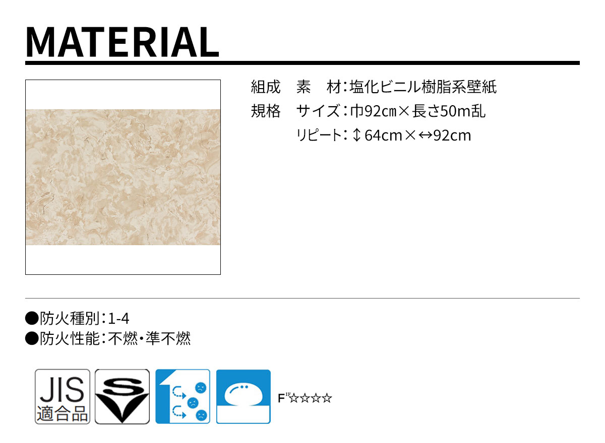 DECOPOWER(デコパワー) MATERIAL 規格・サイズ