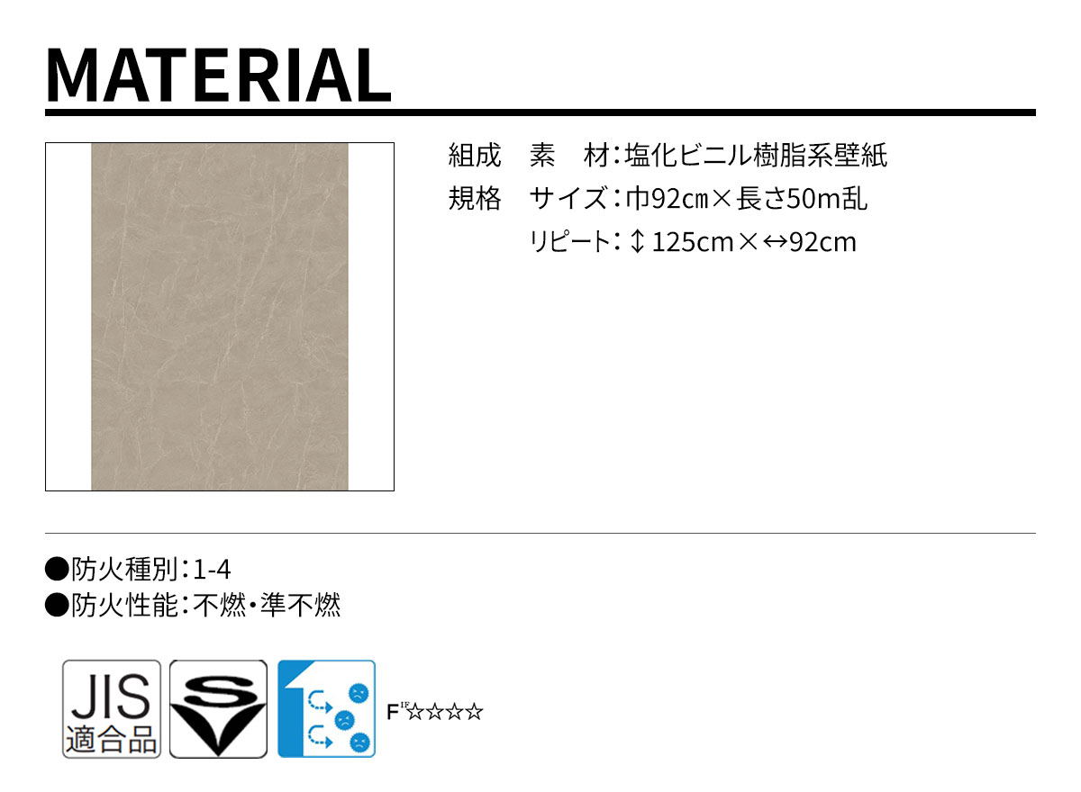 DECOPOWER(デコパワー) MATERIAL 規格・サイズ