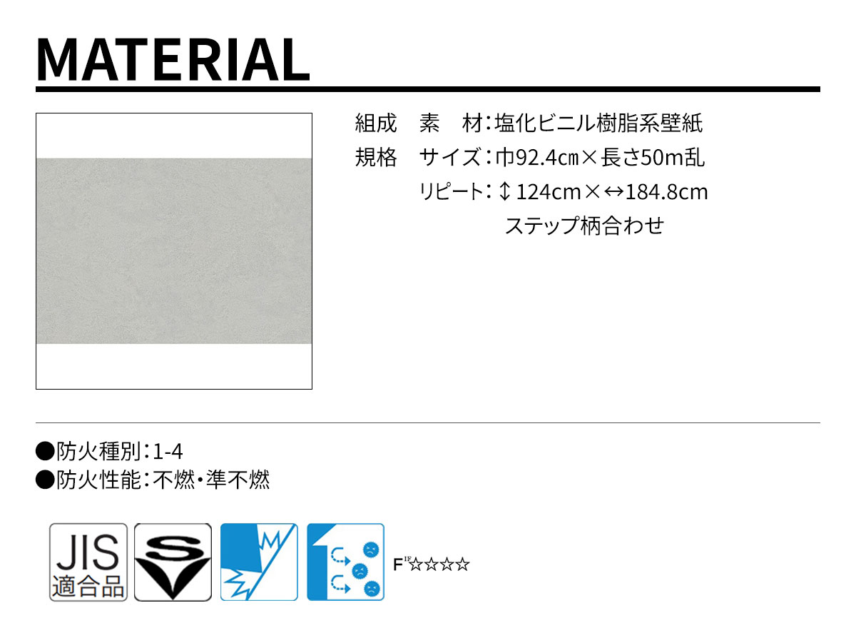 DECOPOWER(デコパワー) MATERIAL 規格・サイズ