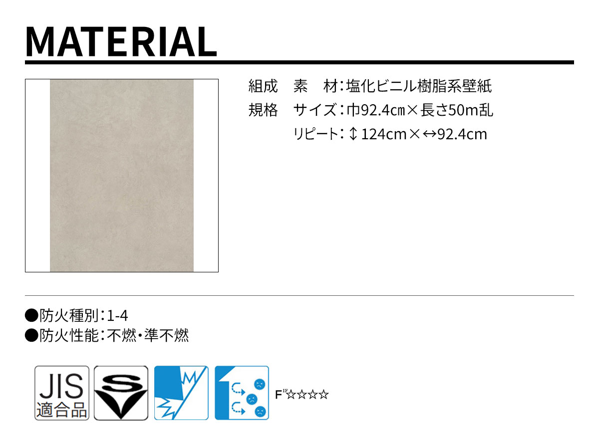 DECOPOWER(デコパワー) MATERIAL 規格・サイズ