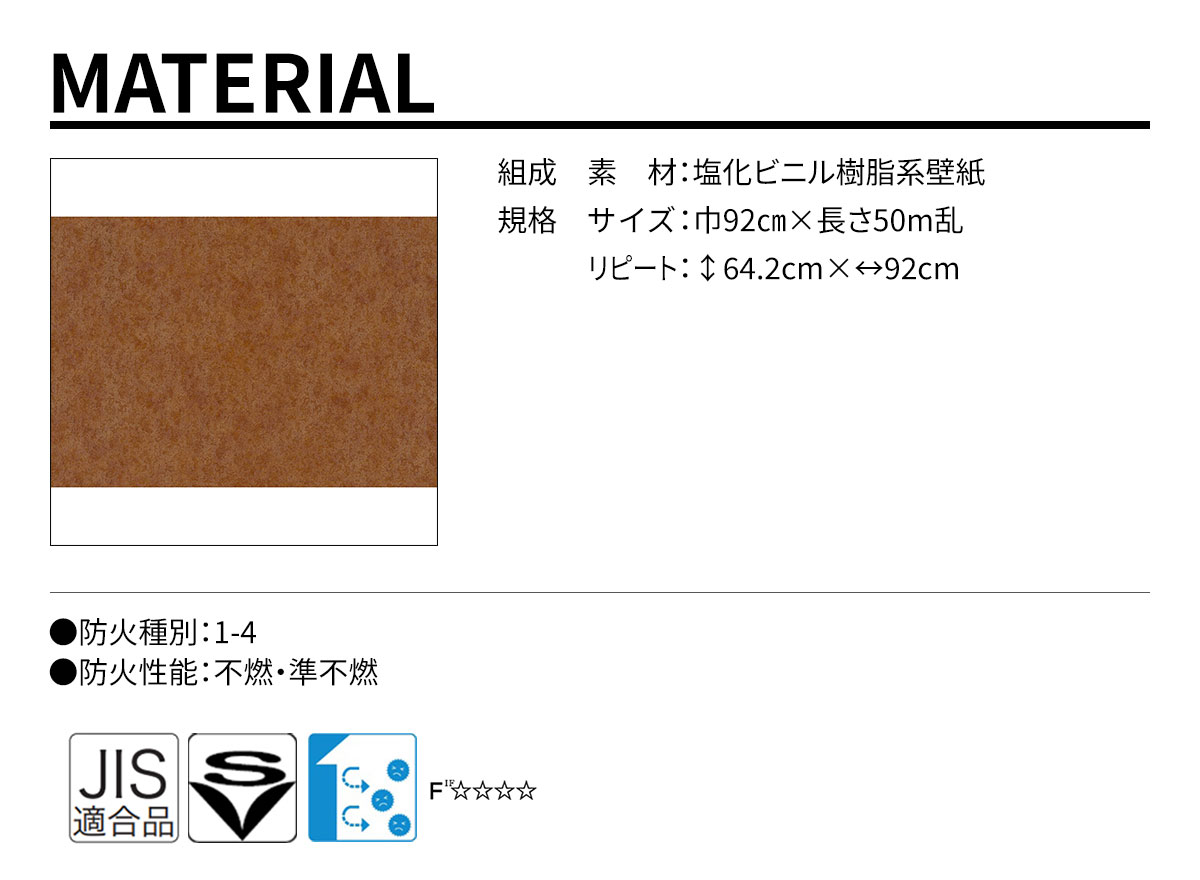 DECOPOWER(デコパワー) MATERIAL 規格・サイズ